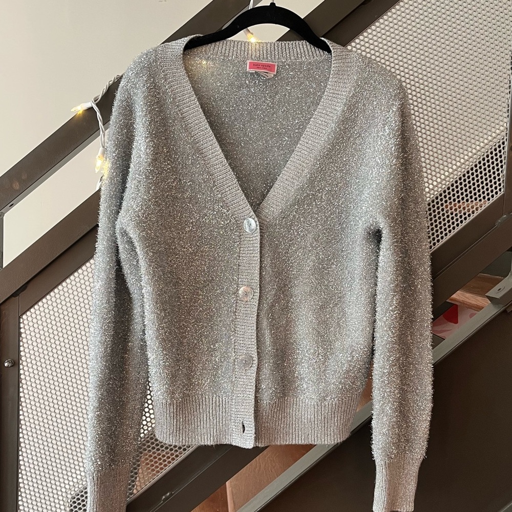 Kate Spade New York glitter sweater